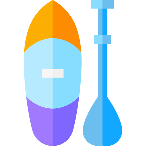 Серфинг с веслом Basic Straight Flat иконка