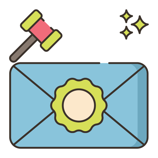 Auction Flaticons Lineal Color icon