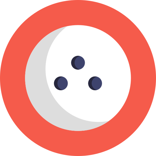 palla da bowling Generic Circular icona