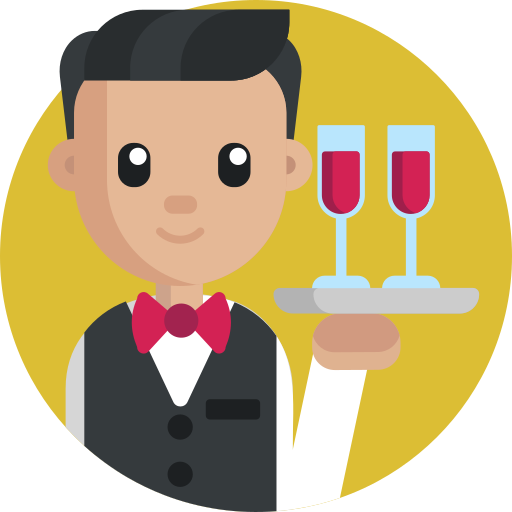 Waiter Generic Circular icon