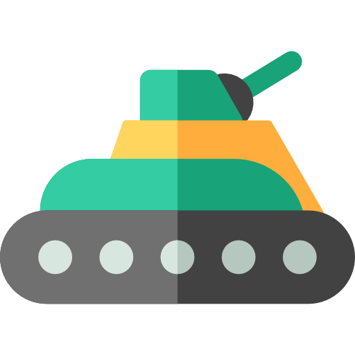 tanque Basic Rounded Flat icono