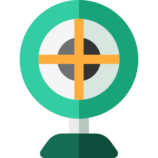 scopo Basic Rounded Flat icona