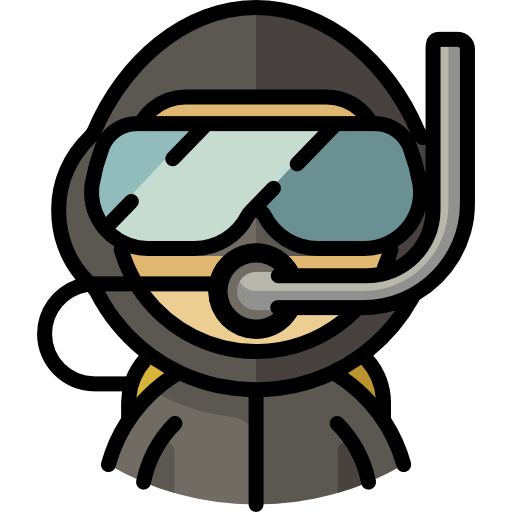Diver Special Lineal color icon