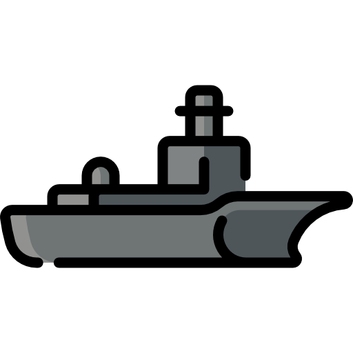 buque Special Lineal color icono