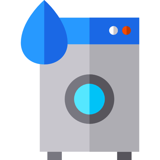 洗濯機 Basic Straight Flat icon