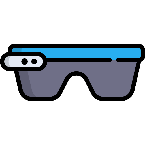 Smart glasses Special Lineal color icon