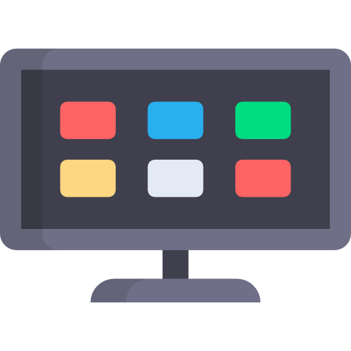 Smart tv Special Flat icon