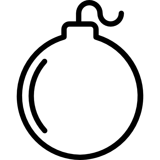 bomba Basic Mixture Lineal icono