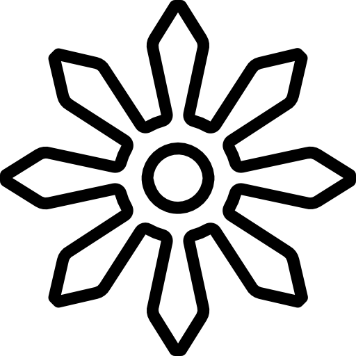 shuriken Basic Mixture Lineal icon