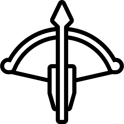 kruisboog Basic Mixture Lineal icoon
