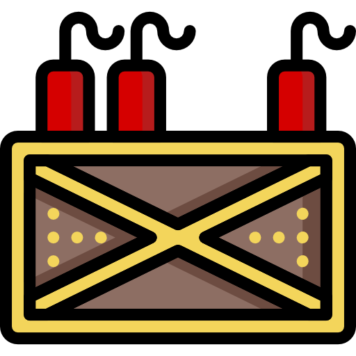 Dynamite Basic Mixture Lineal color icon