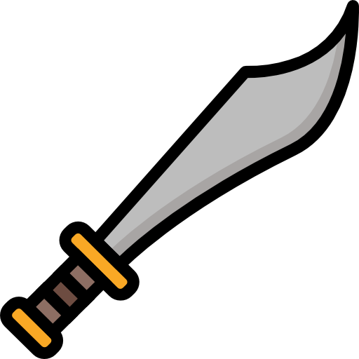 Sword Basic Mixture Lineal color icon