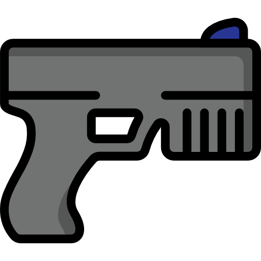 銃 Basic Mixture Lineal color icon