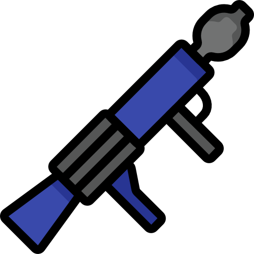 maschinengewehr Basic Mixture Lineal color icon