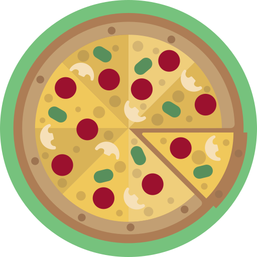 pizza Generic Circular icona