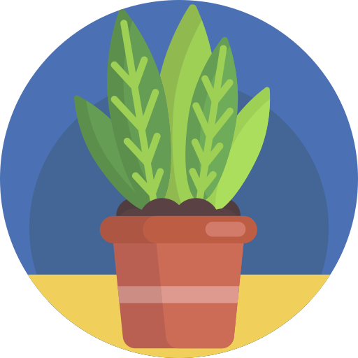 Plant pot Maxim Flat Circular icon