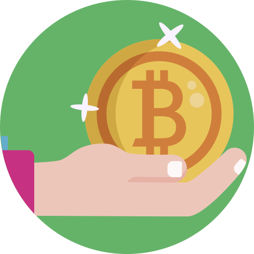 bitcoiny zaakceptowane Generic Circular ikona