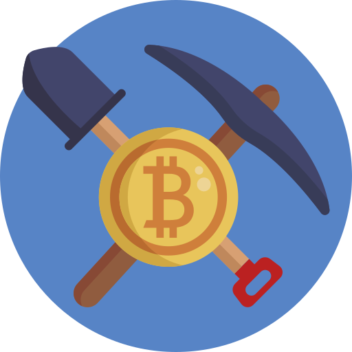 mineração de bitcoin Generic Circular Ícone