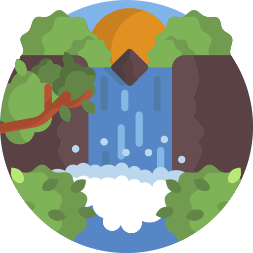 cascada Maxim Flat Circular icono