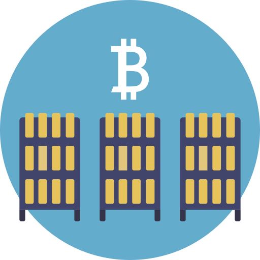 Bitcoin encryption Generic Circular icon