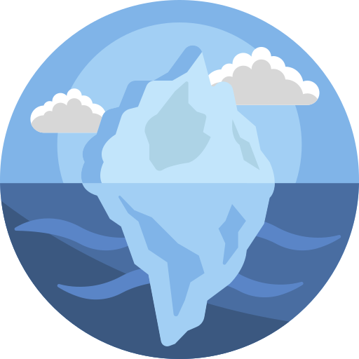 iceberg Maxim Flat Circular icono