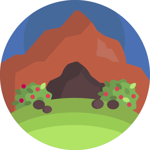 동굴 Maxim Flat Circular icon