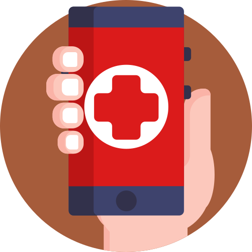 Medical app Generic Circular icon