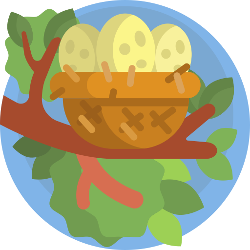 달걀 Maxim Flat Circular icon