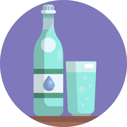 botella de agua Generic Circular icono