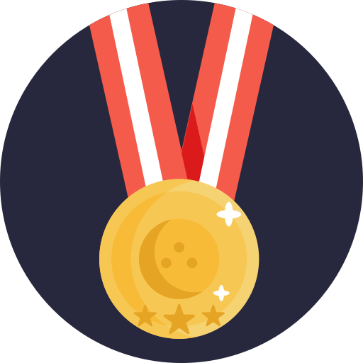 médaille Generic Circular Icône