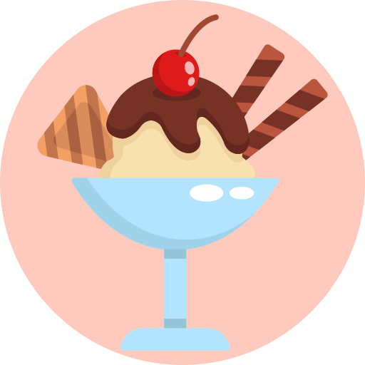 アイスクリームカップ Generic Circular icon