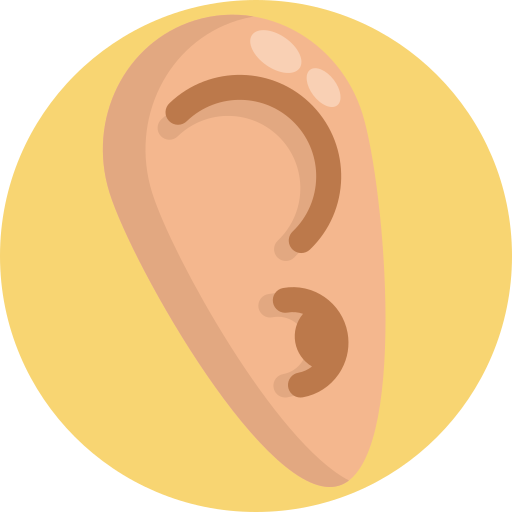 Ear Generic Circular icon