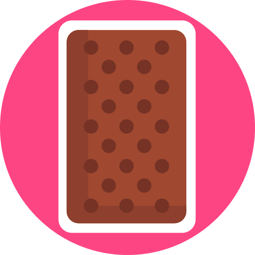 chocolat Generic Circular Icône