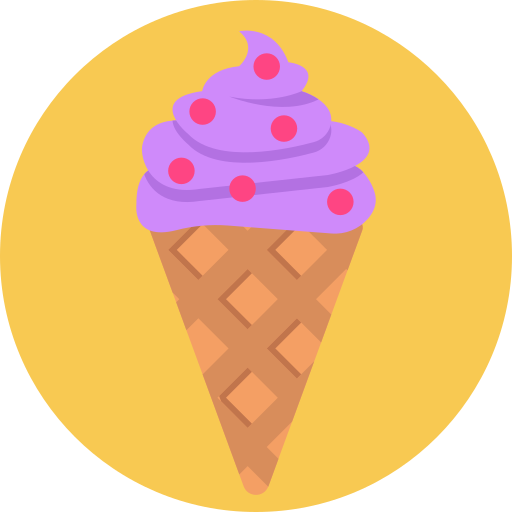 crème glacée Generic Circular Icône