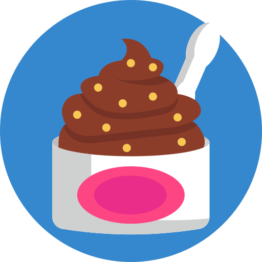taza de helado Generic Circular icono