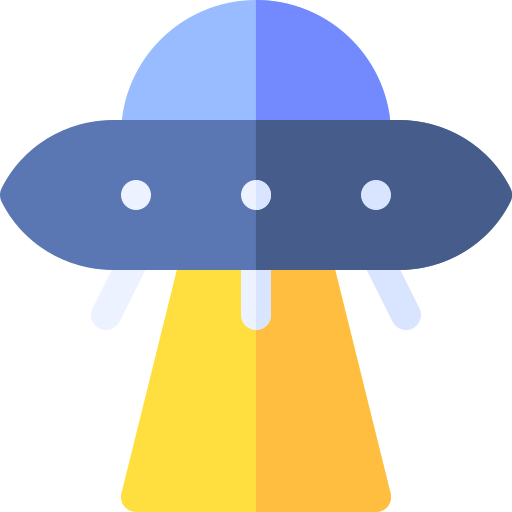 ufo Basic Rounded Flat icon
