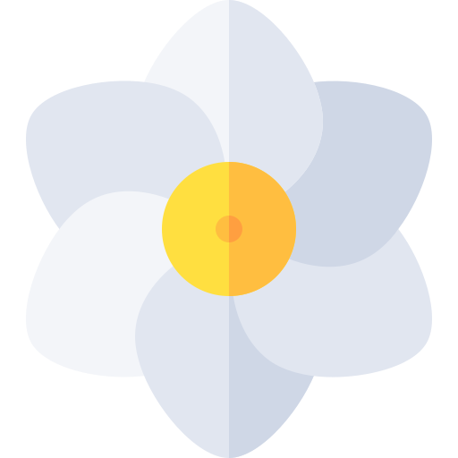 Gardenia Basic Rounded Flat icon