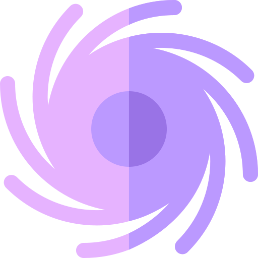 schwarzes loch Basic Rounded Flat icon
