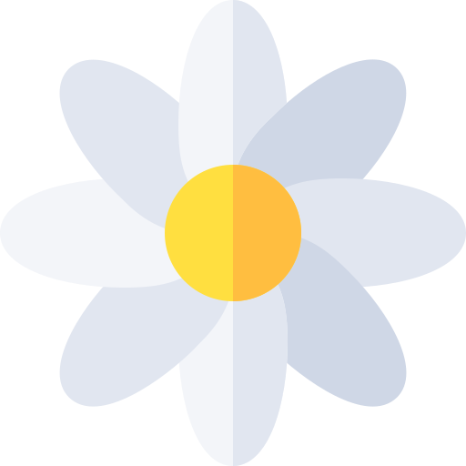 Daisy Basic Rounded Flat icon