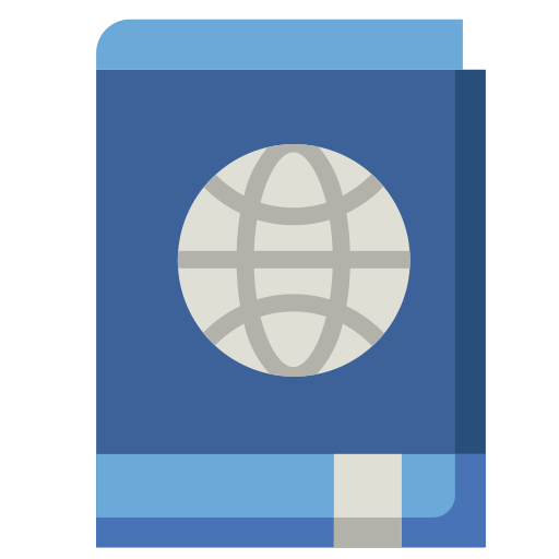 Заграничный пасспорт Generic Flat иконка