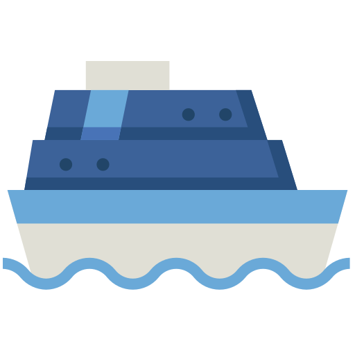 statek Generic Flat ikona