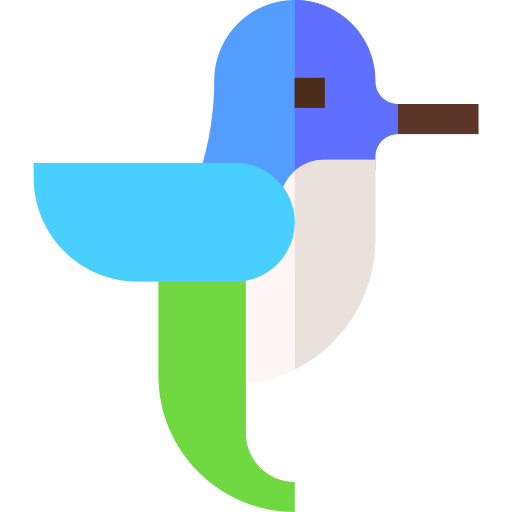 벌새 Basic Straight Flat icon