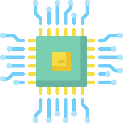 mikrochip Special Flat icon