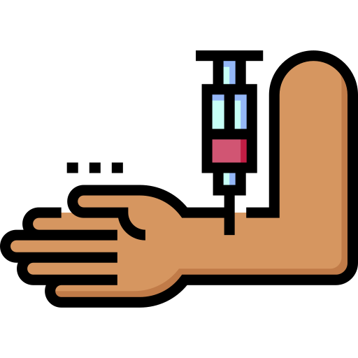 Blood sample Detailed Straight Lineal color icon