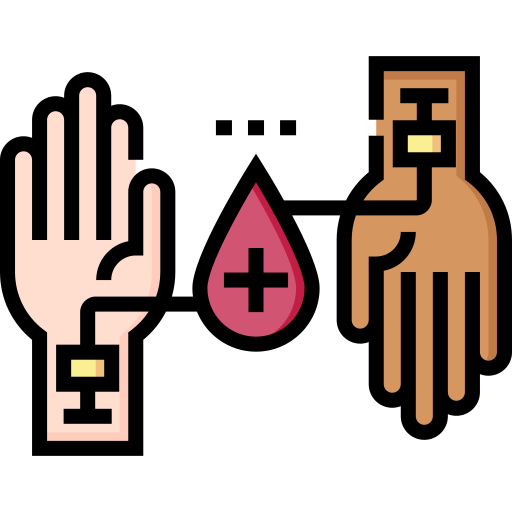 Blood transfusion Detailed Straight Lineal color icon