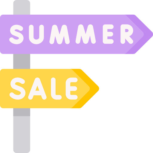 Summer sale Special Flat icon