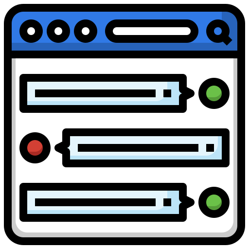 plaudern Surang Lineal Color icon