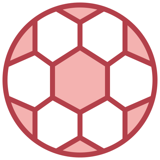 Футбольный мяч Surang Red иконка