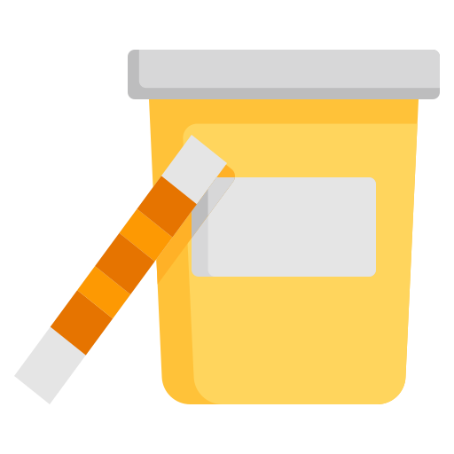 Urine test Surang Flat icon