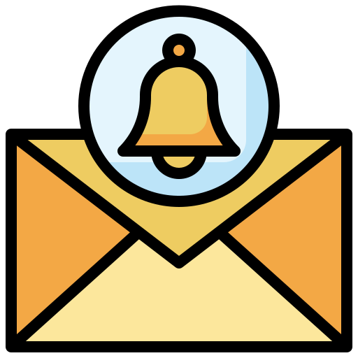 email Surang Lineal Color icon